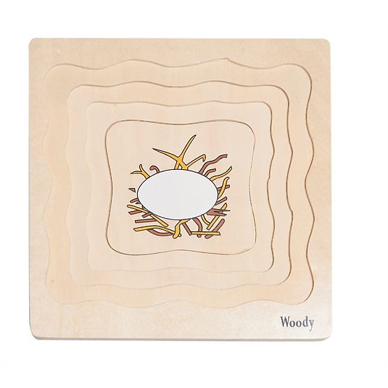 Réteges puzzle a tyúk életéről
