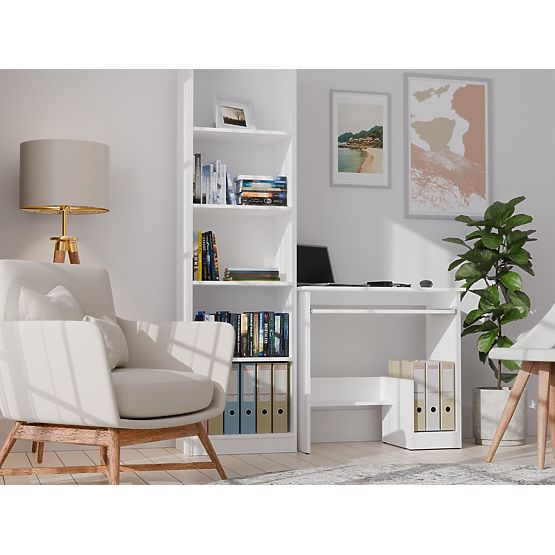 ROSA FEHÉR ÍRÓASZTAL