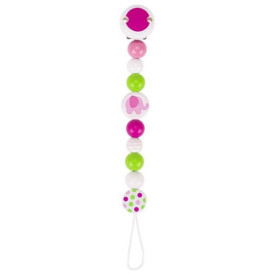 Rózsaszín elefánt cumitartó