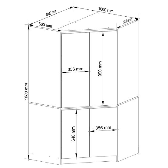 SAROKSZEKRÉNY S100 4D CLP FEHÉR