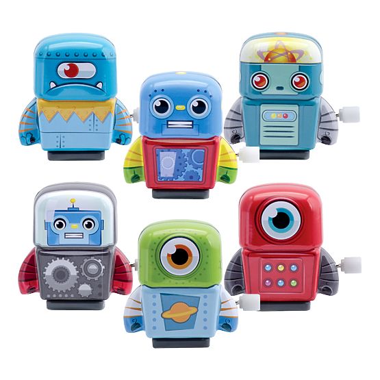 Schylling Felhúzható mini robotok 1 db