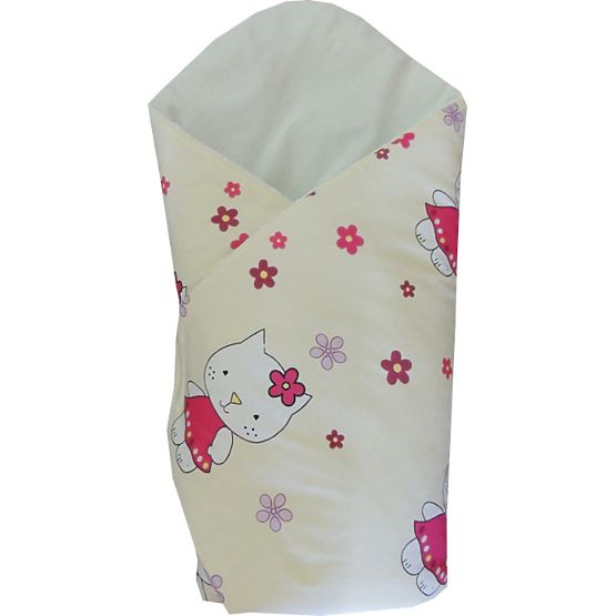 Set - baldachin  íj + wrap - Hello Kitty tejszín