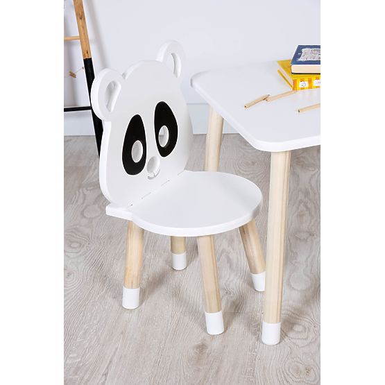 Asztal és székek készlet - Panda