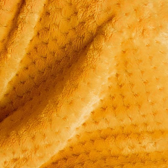 SHLEEPY narancssárga jakard dombornyomott klasszikus stílusú takaró 130x180