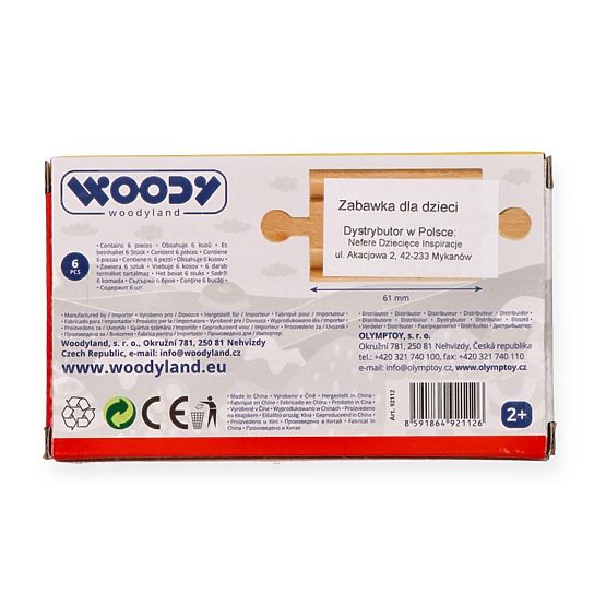 Sínpályák és ütközők - 6 db