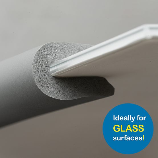 SIPO Habszalag üvegfelületekhez, szürke - 1 db