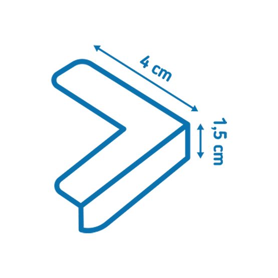 SIPO L alakú szilikon védő készlet - 12 db