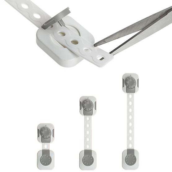 SIPO Multifunkcionális, intelligens zár szekrényekhez és fiókokhoz - 6 db