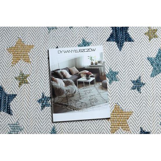 SISAL COOPER Szőnyeg Csillagok 22260 ekrü / sötétkék