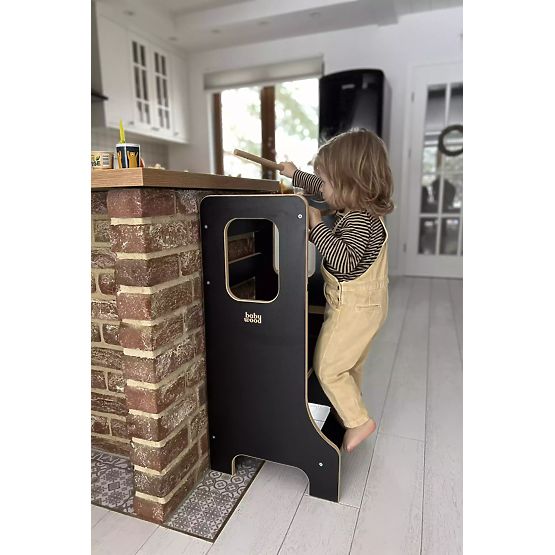 SLIM M tanulótorony - fekete