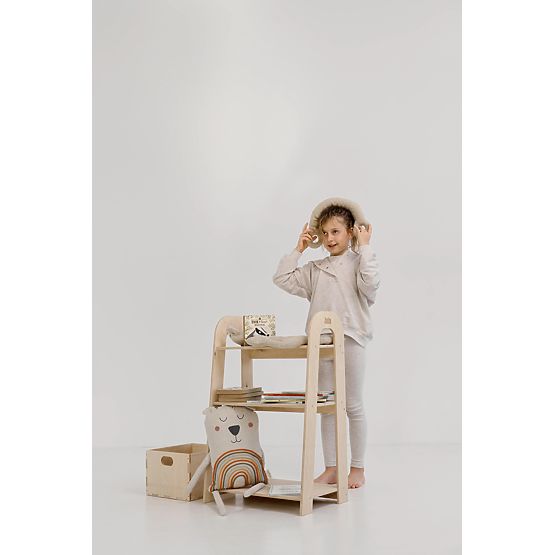 SLIM S polc - fehér