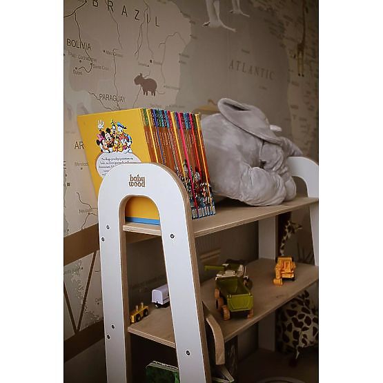 SLIM S polc - fehér