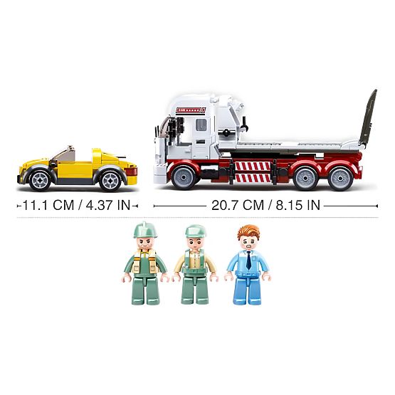 Sluban Town M38-B0879 Építőkészlet - Billenőplatós vontató