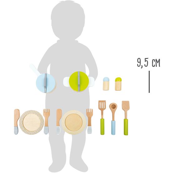 Small Foot Basic fa konyhai eszközök