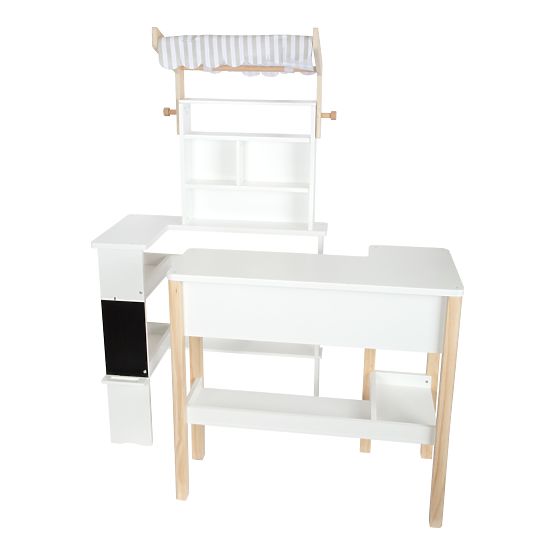 small foot Fa fából készült Fresh eladói stand
