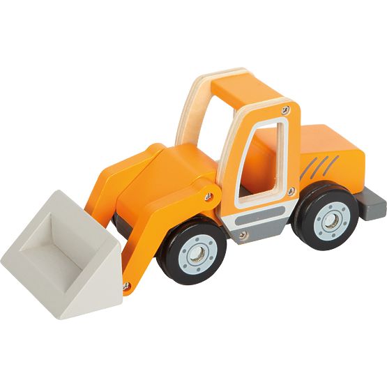 small foot Fa fadarú rakodógép kanállal