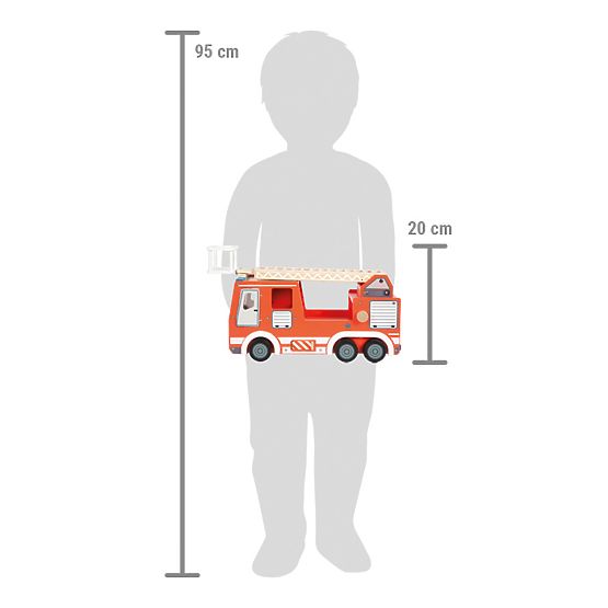 small foot Fa fűzoltóautó
