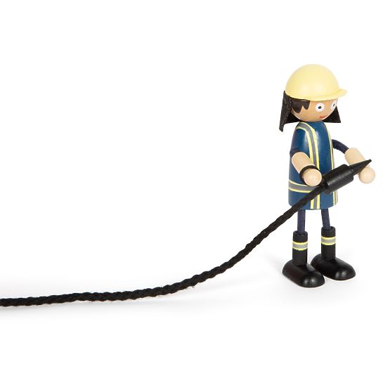 small foot Fa fűzoltóautó