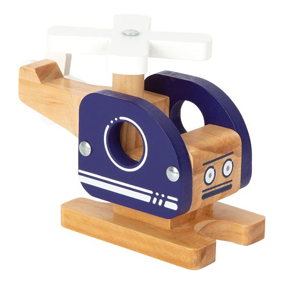 small foot Fa helikopter fából