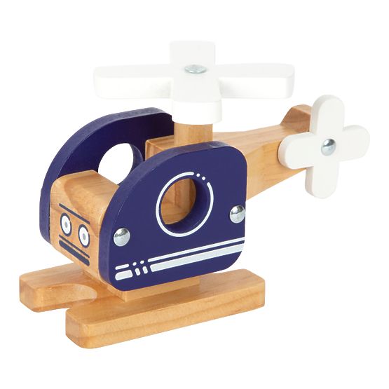 small foot Fa helikopter fából