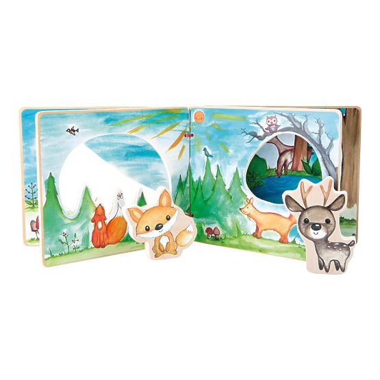 Small Foot Fa képeskönyv interaktív játék