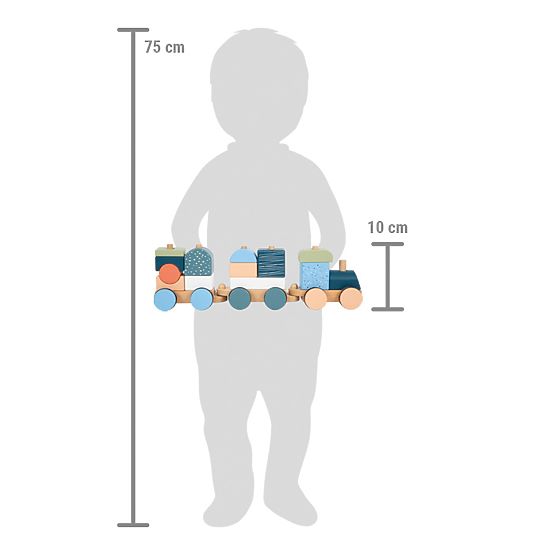 small foot Fa vonat Arctic - sérült csomagolás
