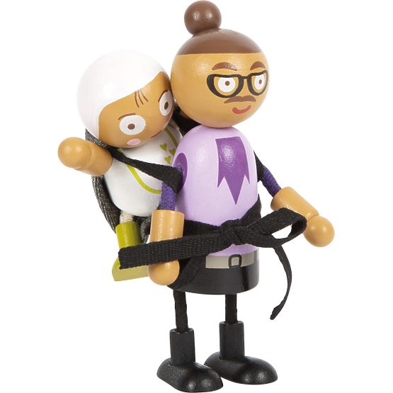 small foot Hajlítható babák család gyerekkel