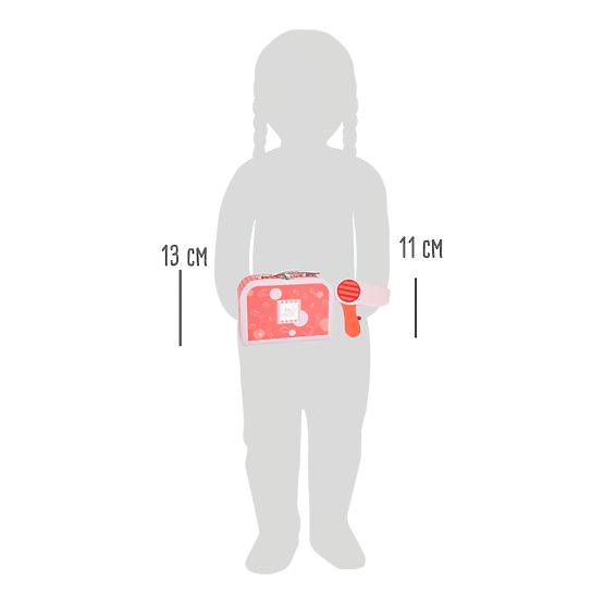 small foot Kozmetikai retro bőrönd