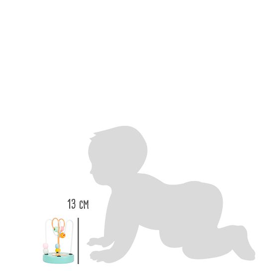 Small Foot Motor labirintus pasztell Fox