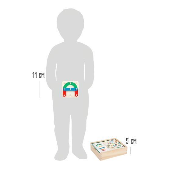 Small Foot Puzzle játék Betűk és számok