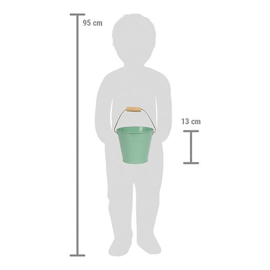 small foot Tiny Garden kerti szerszámkészlet vödörrel