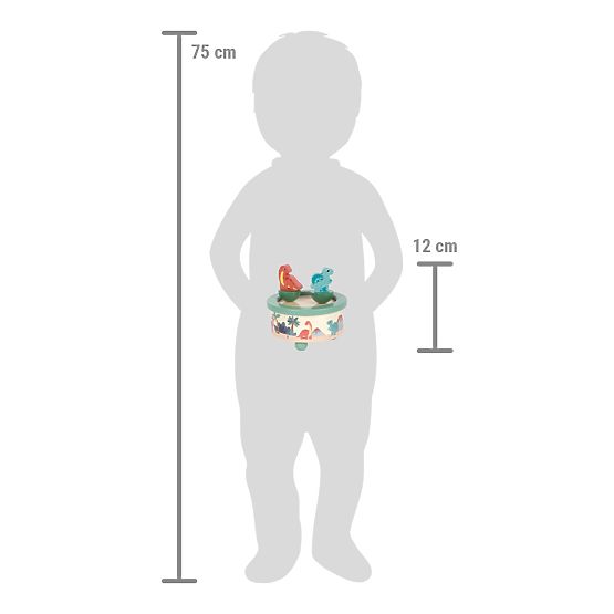 small foot Zenélő doboz Dino
