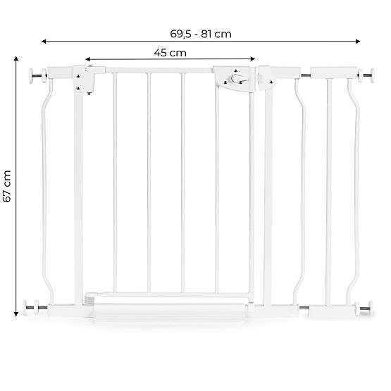 Sorompó a lépcső felé