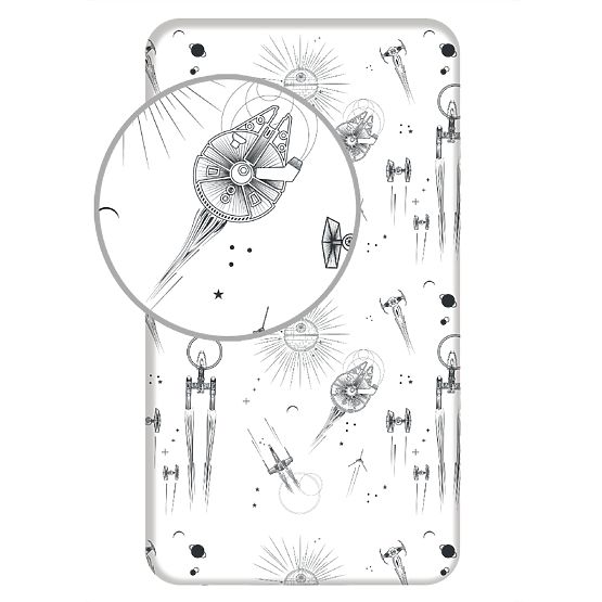 Star Wars lap 90 x 200 + 25 cm