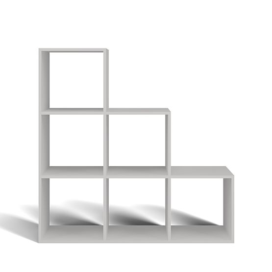 STEP 3X3 RS-30 FEHÉR Polc