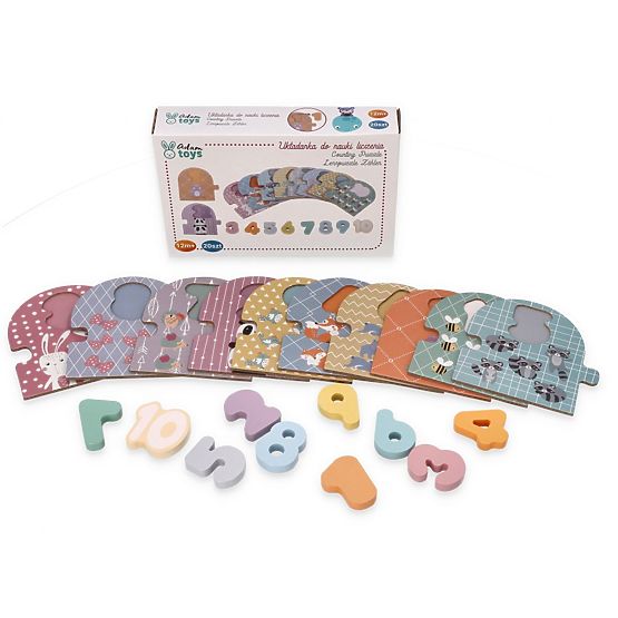 Számolás tanulása 1-10 puzzle