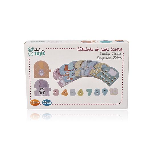 Számolás tanulása 1-10 puzzle