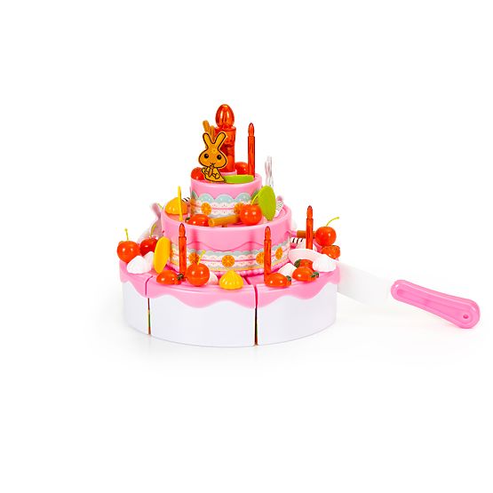 Szeletelhető torta szett születésnapi party 125 db