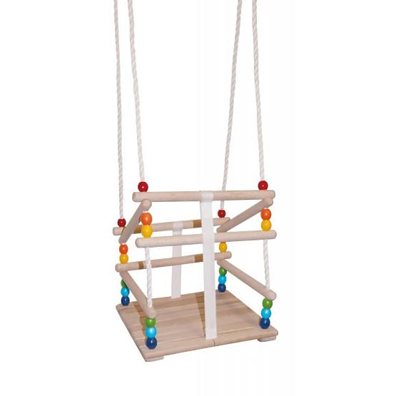 Színes fahinta 30 kg-ig