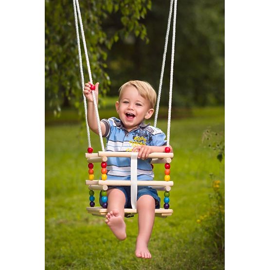 Színes fahinta 30 kg-ig