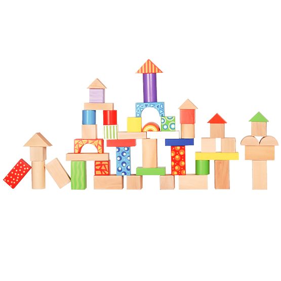 Színes fatuskók 100 db