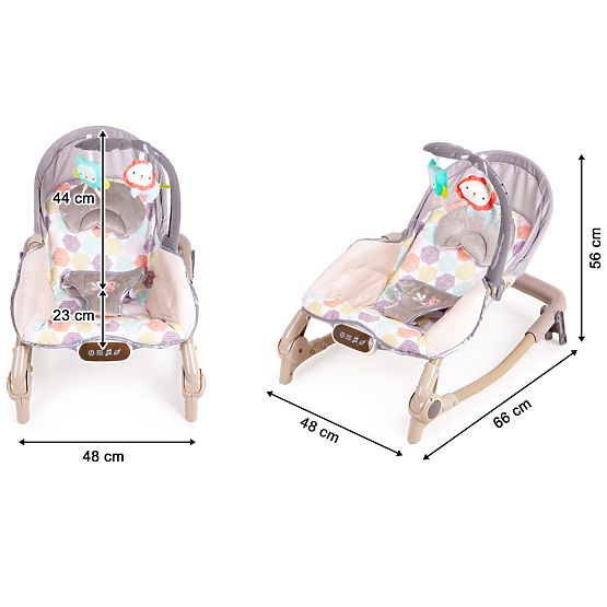 Színes gyermek hintaszék Ralph