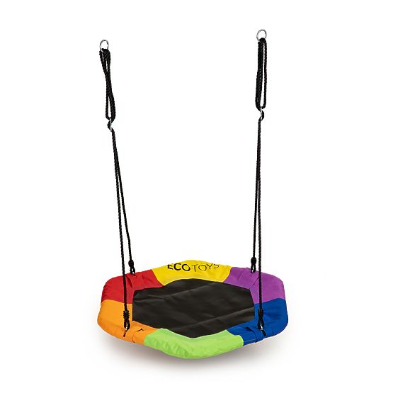 Színes hintagólyák fészkelnek