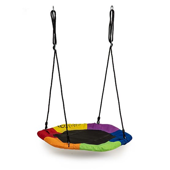 Színes hintagólyák fészkelnek