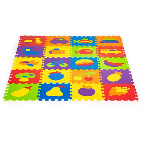 Színes oktatási pad - hab puzzle