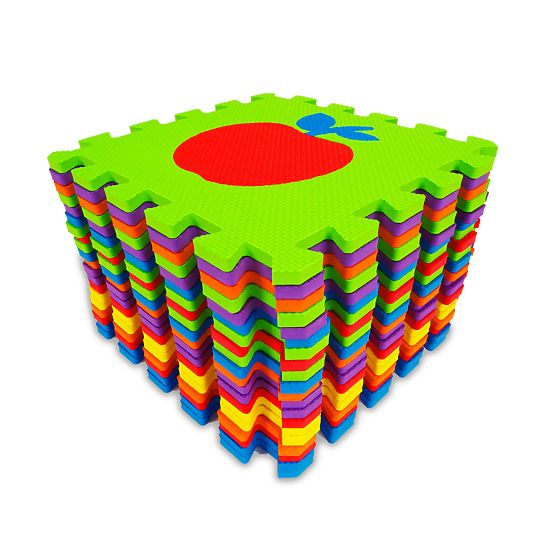 Színes oktatási pad - hab puzzle