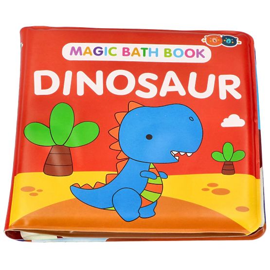 Színváltó könyv és játék készlet - Dinoszaurusz