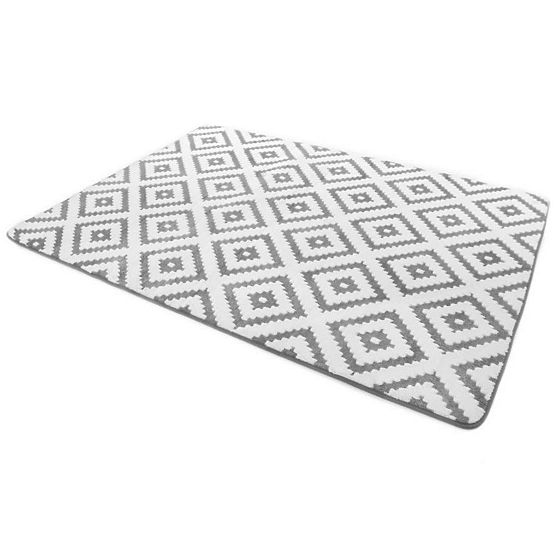 Szőnyeg 3D Diamond GREY & WHITE