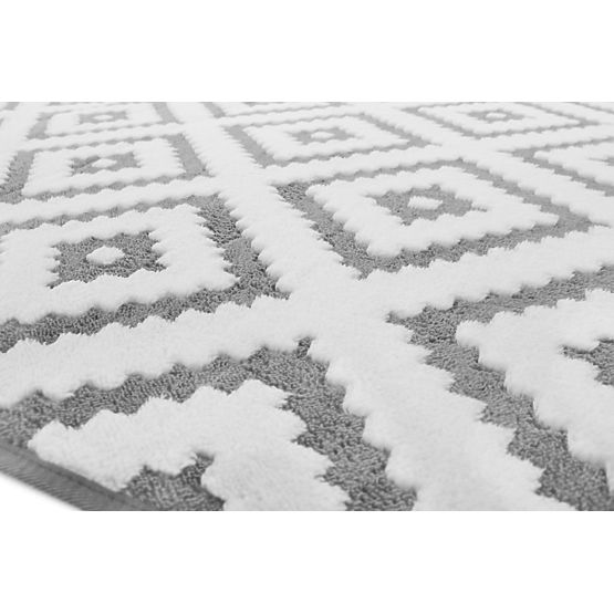 Szőnyeg 3D Diamond GREY & WHITE