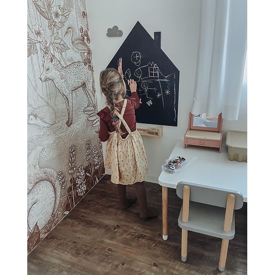 Táblaház kéményes 100cm